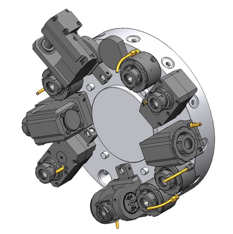 Револьверна головка верстата з ЧПУ ТС1720ф4 Револьверна головка верстата з ЧПУ ТС1720ф4